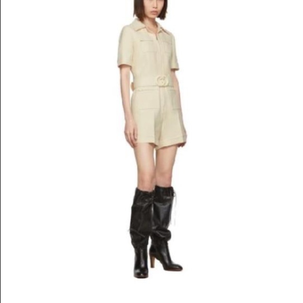 Authentic Gucci women leather boot